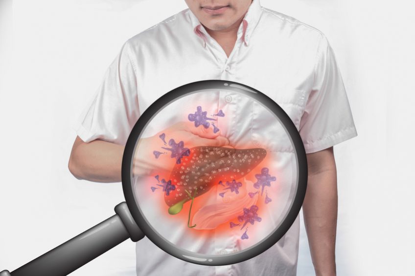 Body disease and cancer.Use a magnifying glass concept to add interest.