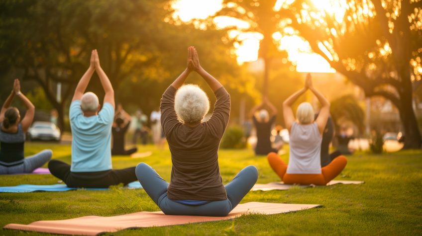 Yoga sport personnes âgées