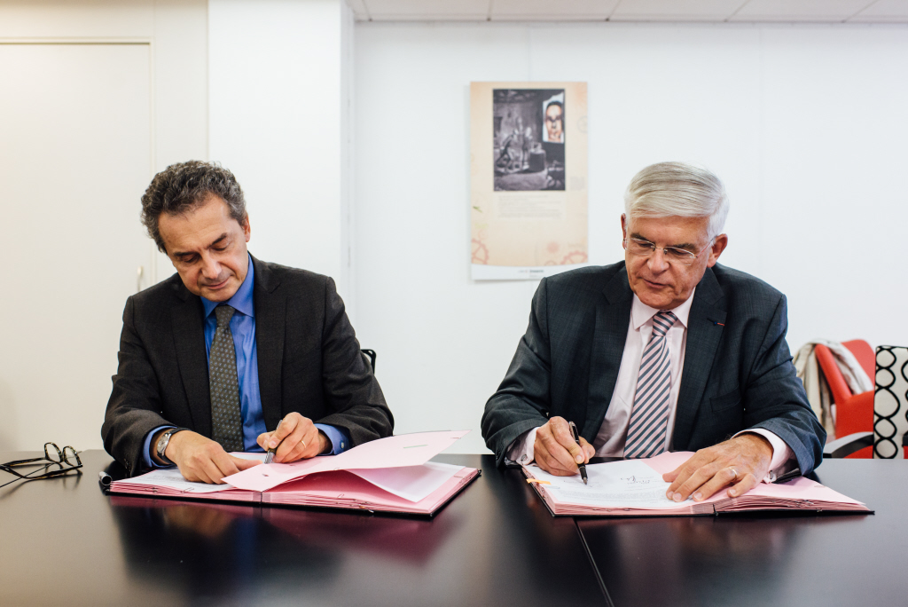 Inserm and CentraleSupélec sign a framework agreement
