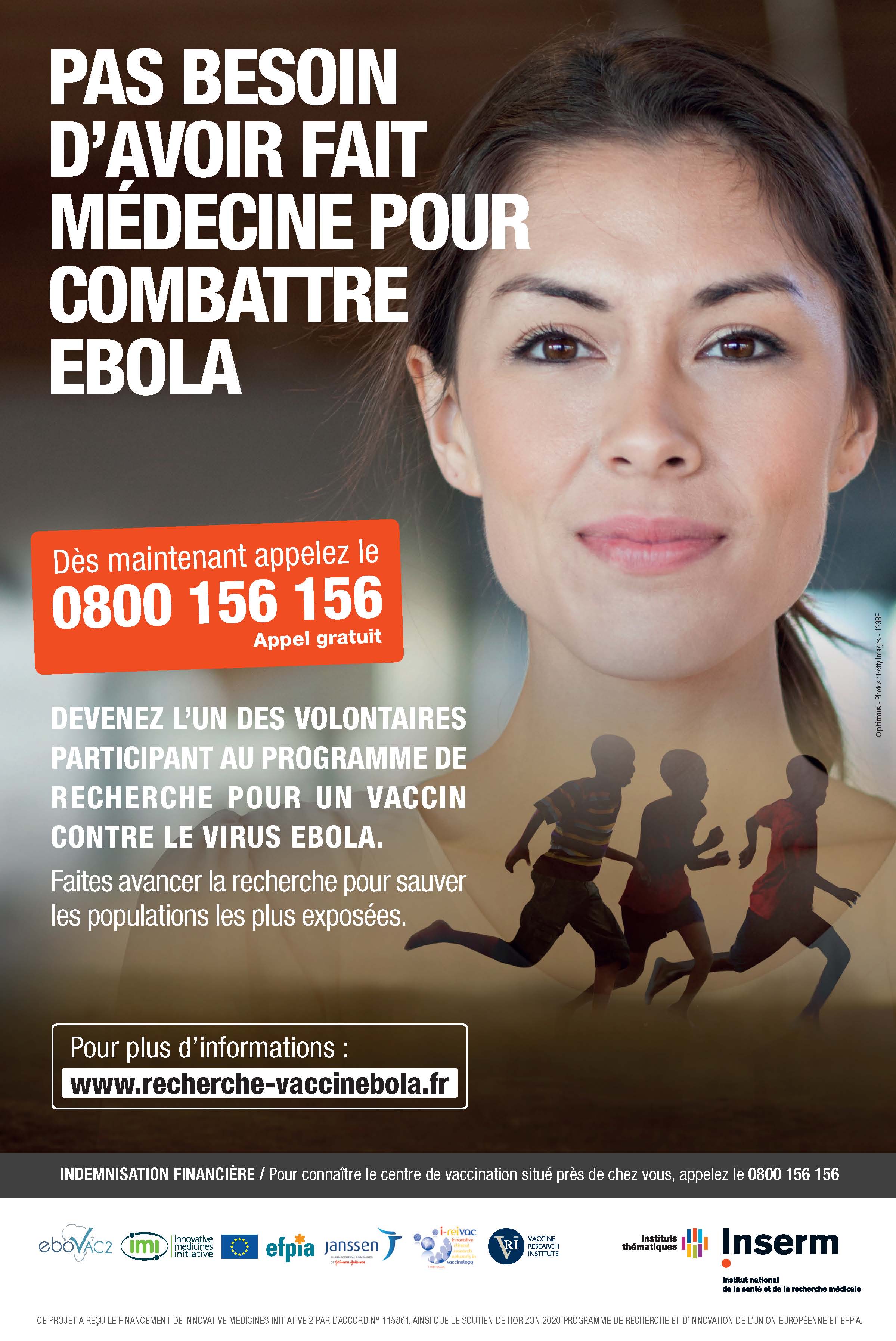 Inserm recruiting about 300 volunteers to test vaccine against the Ebola virus