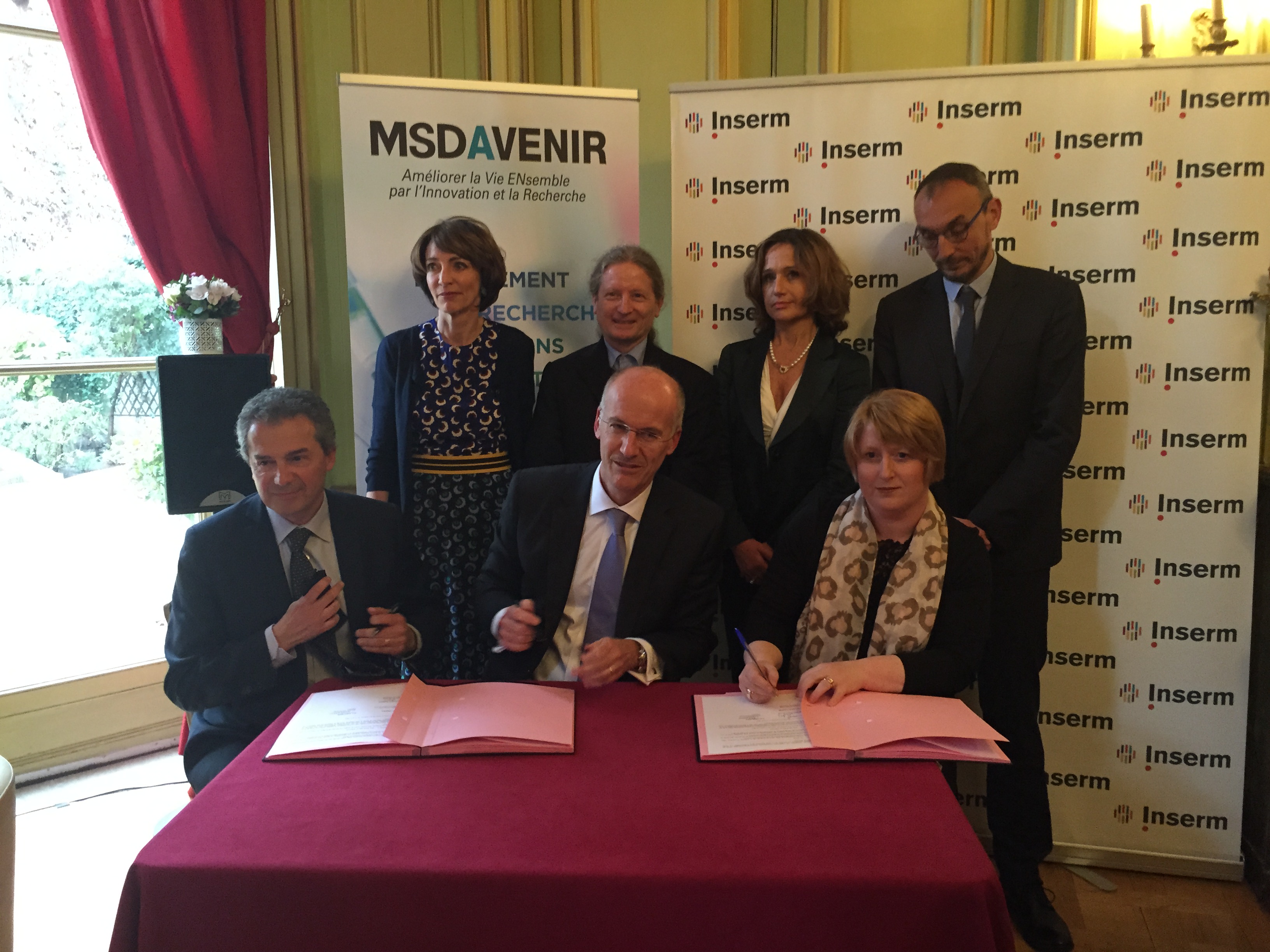 MSDAVENIR and Inserm sign a strategic framework agreement