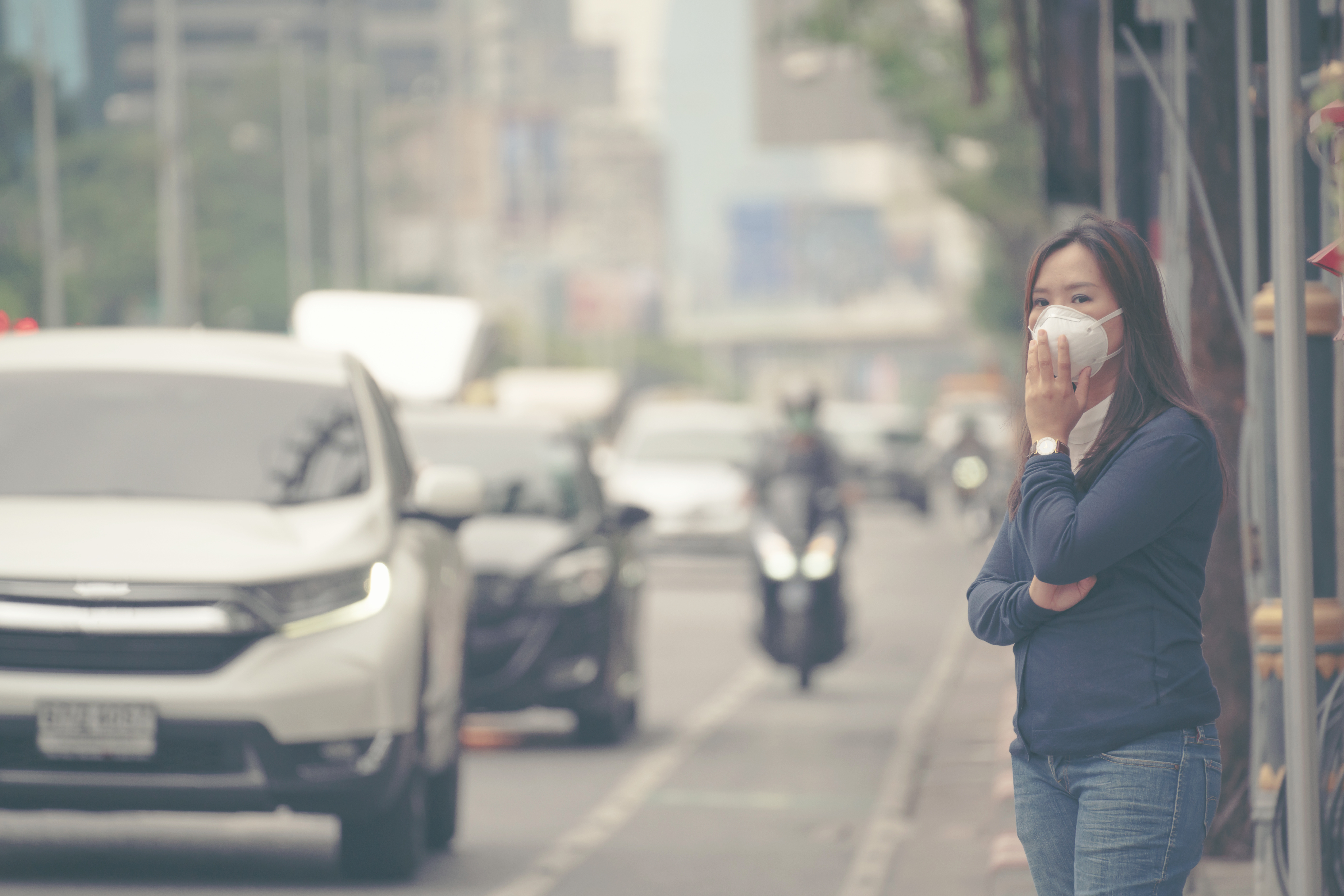 La pollution de l’air pourrait influencer le déroulement du cycle menstruel