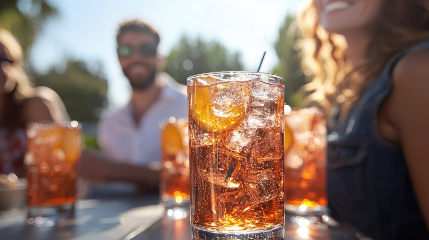 L'alcool perturbe nos centres de régulation thermique et brouille les signaux dans notre cerveau : la sensation de soif est masquée, et on oublie de se rafraîchir (image d'illustration). Crédit : Adobe stock.